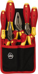 Wiha - 7 Piece Insulated Plier Set - Comes in Clamshell - Best Tool & Supply