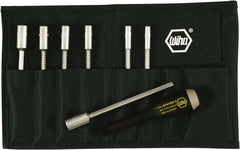 Wiha - 8 Piece 5 to 10mm Nutdriver Set - Solid Shaft, ESD Safe Handle - Best Tool & Supply