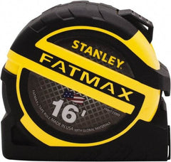 Stanley - 16' x 1-1/4" Tape Measure - 1/16" Graduation - Best Tool & Supply