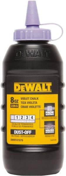 DeWALT - 8 oz Container Chalk Refill - Violet - Best Tool & Supply