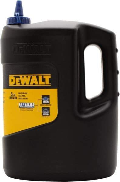 DeWALT - 5 Lb Container Chalk Refill - Blue - Best Tool & Supply