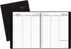 AT-A-GLANCE - 26 Sheet, 5-1/2 x 8-1/2", Accounting Book - Black - Best Tool & Supply