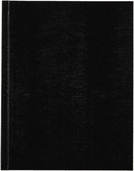 Blueline - 150 Sheet, 5 x 8", College Ruled Executive Notebook - Black - Best Tool & Supply