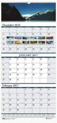 House of Doolittle - 12 Sheet, 9-1/4 x 11-7/8", Wall Calendar - Best Tool & Supply