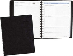 AT-A-GLANCE - 26 Sheet, 8-1/4 x 10-7/8", Appointment Book - Black - Best Tool & Supply