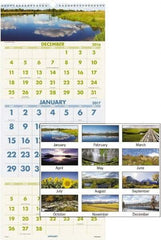 AT-A-GLANCE - 12 Sheet, 12 x 27", Wall Calendar - Best Tool & Supply