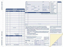 TOPS - 50 Sheet, 8-1/2 x 11-3/4", Order Forms - Blue & White - Best Tool & Supply