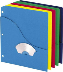 Pendaflex - 8-1/2 x 11", Letter Size, Assorted Colors, Project Folder - 11 Point Stock - Best Tool & Supply