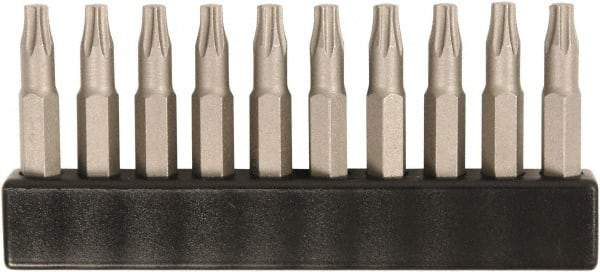 Wiha - Micro Bit (4mm) Drive T9 Torx Screwdriver Bit - 28mm OAL - Best Tool & Supply