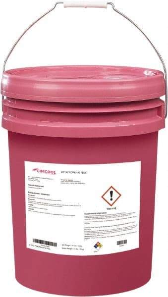 Cimcool - 5 Gal Pail Cutting & Grinding Fluid - Semisynthetic - Best Tool & Supply