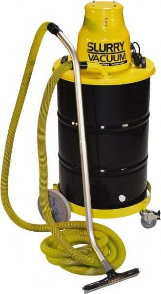 Dustless Technologies - 55 Gal, Steel Tank, Wet, Slurry Vacuum Cleaner - 12.6 Amps - Best Tool & Supply