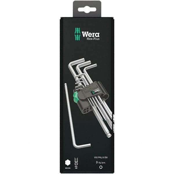 Wera - Hex Key Sets Tool Type: Hex Handle Type: L-Key Long Arm - Best Tool & Supply