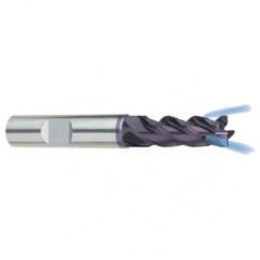 6mm Dia. - 57mm OAL - 4 FL Variable Helix Firex Carbide End Mill - Best Tool & Supply