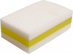 O-Cedar - 4-1/2" Long x 2-3/4" Wide x 1-1/2" Thick Eraser - Heavy-Duty, White - Best Tool & Supply