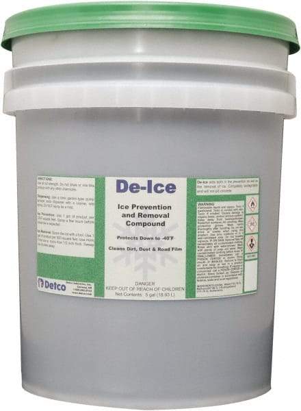 Detco - 5 Gal Pail Alcohol Liquid - Effective to -40°F - Best Tool & Supply