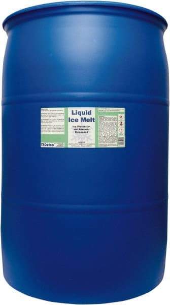 Detco - 55 Gal Drum Urea/Glycol Blend Liquid - Effective to 0°F - Best Tool & Supply