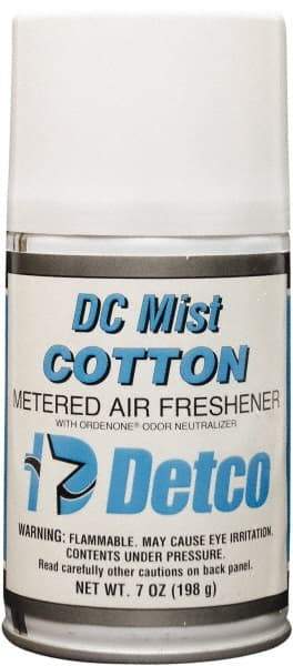 Detco - 7 oz Air Freshener Dispenser Refill - Cotton, Compatible with EQD004 - Best Tool & Supply