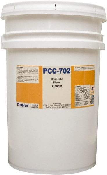 Detco - 50 Lt Pail Cleaner - Use on Concrete - Best Tool & Supply