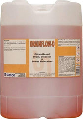 Detco - 5 Gal Liquid Drain Cleaner - Citrus Scent, Drum - Best Tool & Supply