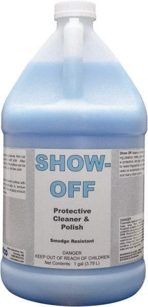 Detco - 1 Gal Bottle Unscented Glass Cleaner - Use on Glass, Plastic Surfaces - Best Tool & Supply