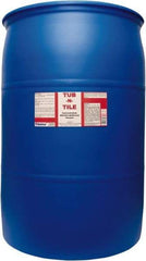 Detco - 55 Gal Drum Liquid Bathroom Cleaner - Unscented Scent, Nonacidic, Bath Fixtures - Best Tool & Supply