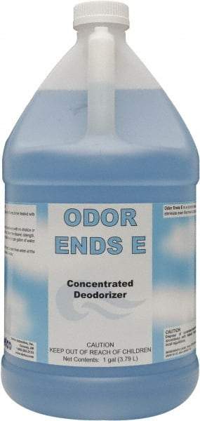 Detco - 1 Gal Bottle Deodorizer - Liquid, Unscented, Concentrated, Environmentally Safe - Best Tool & Supply