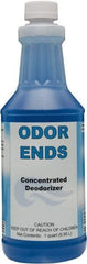 Detco - 32 oz Bottle Deodorizer - Liquid, Unscented, Concentrated, Environmentally Safe - Best Tool & Supply