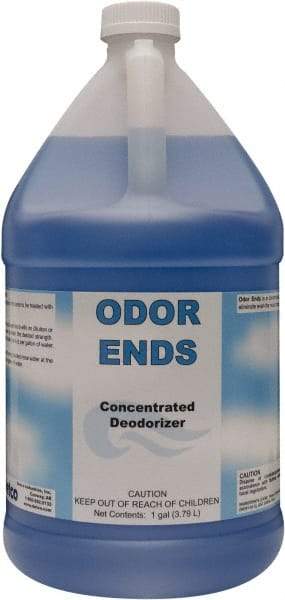 Detco - 1 Gal Bottle Deodorizer - Liquid, Unscented, Concentrated, Environmentally Safe - Best Tool & Supply