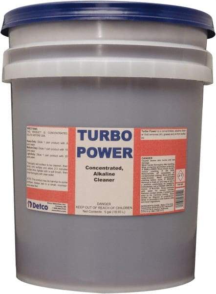 Detco - 5 Gal Bucket Cleaner/Degreaser - Liquid, Butyl-Based, Unscented - Best Tool & Supply