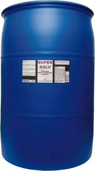 Detco - 55 Gal Drum Cleaner/Degreaser - Liquid, Butyl-Based, Unscented - Best Tool & Supply