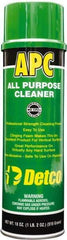 Detco - 20 oz Aerosol All-Purpose Cleaner - Aerosol, Butyl-Based, Lemon - Best Tool & Supply