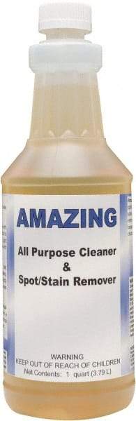 Detco - 32 oz Bottle Spot/Stain Cleaner - Liquid, Butyl-Based, Unscented - Best Tool & Supply