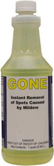 Detco - 32 oz Bottle Mildew Remover - Liquid, Water-Based, Unscented - Best Tool & Supply