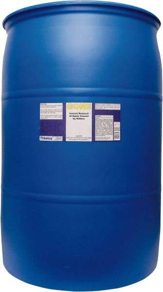 Detco - 55 Gal Drum Mildew Remover - Liquid, Water-Based, Unscented - Best Tool & Supply