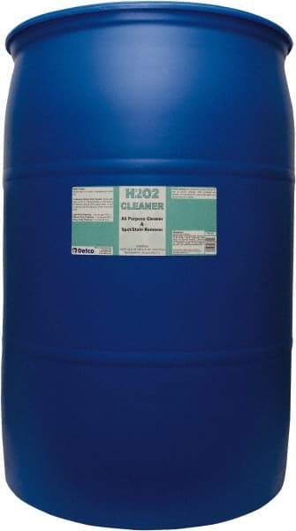 Detco - 55 Gal Drum All-Purpose Cleaner - Liquid, Peroxide, Unscented - Best Tool & Supply