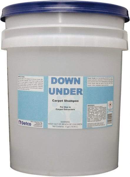 Detco - 5 Gal Pail Carpet Shampoo - Unscented - Best Tool & Supply