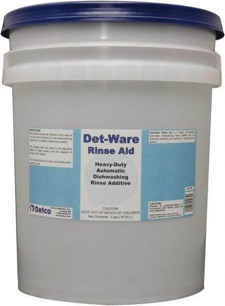 Detco - 5 Gal Pail Automatic Dishwashing Liquid - Unscented - Best Tool & Supply