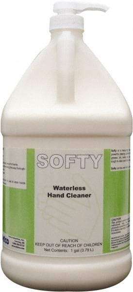 Detco - 1 Gal Bottle Waterless Cream Waterless Hand Cleaner - White, Banana Scent - Best Tool & Supply