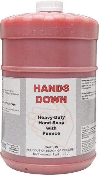 Detco - 1 Gal Bottle Gel Hand Cleaner with Grit - Red, Cherry Scent - Best Tool & Supply