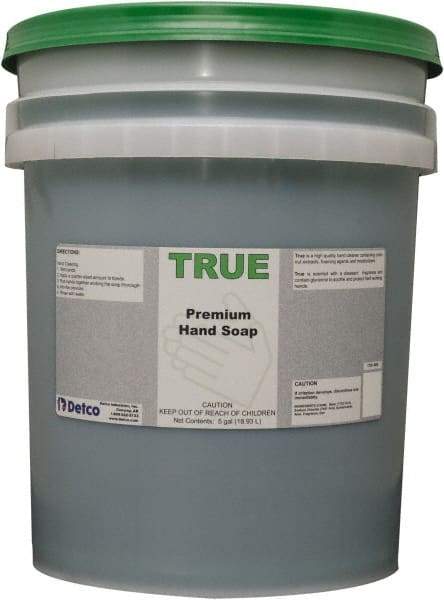 Detco - 5 Gal Pail Liquid Hand Cleaner - Green, Herbal Scent - Best Tool & Supply