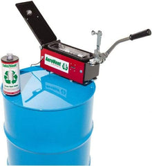 Made in USA - Aerosol Can Disposal - 11" High x 8" Wide x 30" Deep, For 30 & 55 Gal Drums - Best Tool & Supply