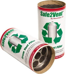 Made in USA - Trash Compactor/Crusher Replacement Carbon Filter - 4" Wide x 8" Long x 8" High, For Aerosol Can Deflators - Best Tool & Supply