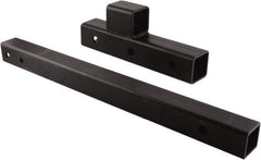 Erickson Manufacturing - Steel Tailgate Extender High Mount Adapter - 2" Wide x 24" Long, Black, For Use with The Big Bed Sr. & The Big Bed Jr. - Best Tool & Supply