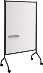 Safco - 72" High x 42" Wide Magnetic Wet/Dry Erase - Steel, 21-1/2" Deep, Includes Magnetic Accessory Tray, Dry Erase Markers, Eraser & Easel Pad Hooks - Best Tool & Supply