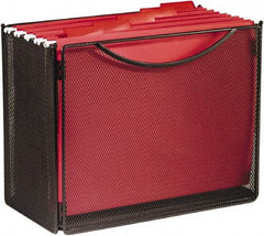 Safco - Black File Boxes-Storage - Steel, Mesh - Best Tool & Supply