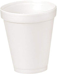 DART - Foam Drink Cups, 4 oz, 25/Bag, 40 Bags/Carton - White - Best Tool & Supply