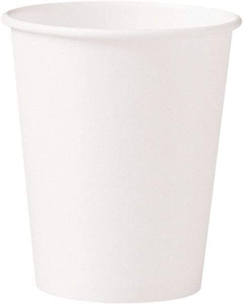 Solo - Polycoated Hot Paper Cups, 10 oz - White - Best Tool & Supply