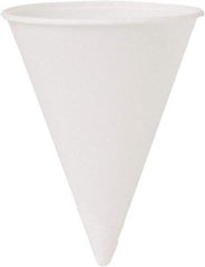 Solo - Cone Water Cups, Cold, Paper, 4 oz, 200/Bag, 25 Bags/Carton - White - Best Tool & Supply