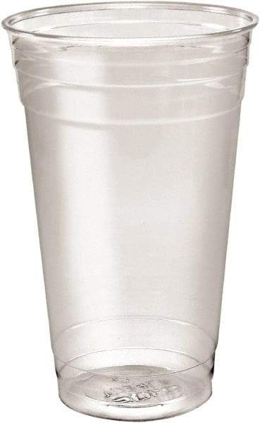 Solo - Ultra Clear PETE Cold Cups, 24 oz, Clear, 50/Sleeve, 12 Sleeves/Carton - Clear - Best Tool & Supply