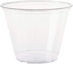 Solo - Ultra Clear Cups, Squat, 9 oz, PET, 50/Bag, 1000/Carton - Clear - Best Tool & Supply